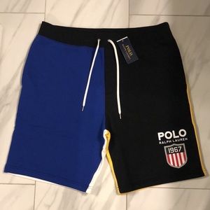 Men’s Polo Ralph Lauren Colorblock Fleece Shorts
